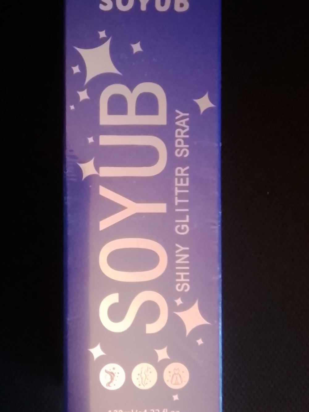 SOYUB Shiny Glitter Spray (120ml / 4.22 fl.oz)